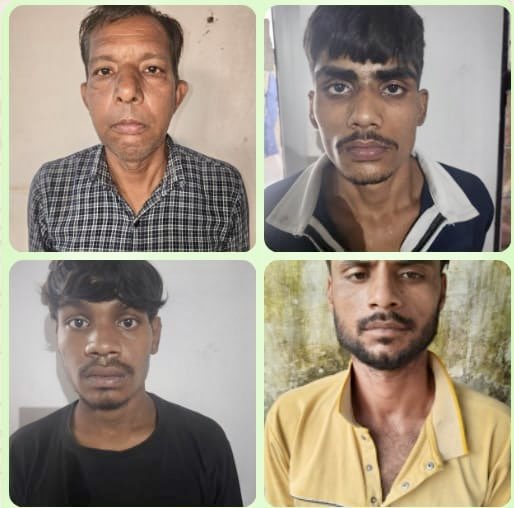 FBDPolice's tweet photo. #फरीदाबाद_पुलिस की अपराध शाखाएँ वाहन #चोरों के खिलाफ लगातार कार्रवाई कर रही हैं। इसी क्रम में, क्राइम ब्रांच #AVTS और #ऊंचा_गांव की टीम ने चार वाहन चोरों को #गिरफ्तार कर चोरी की 2 #मोटरसाइकिल और एक #स्कूटी बरामद की।@fbdcitizens @police_haryana https://t.co/upxRXcFyB1
