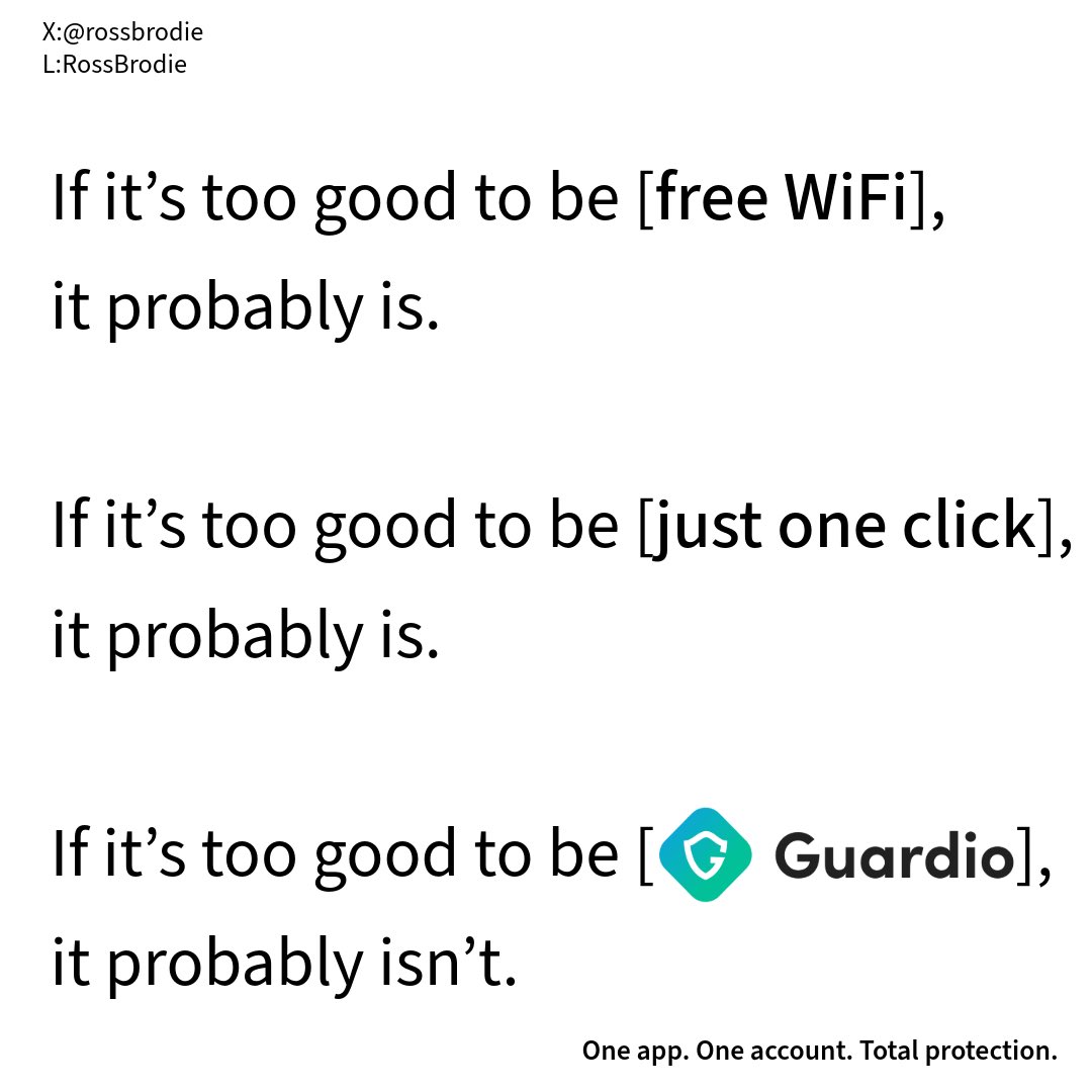 RossBrodie's tweet image. OMB challenge to create posters that show why @GuardioSecurity is a must-have for staying protected in today’s online world. #GuardioProtection @OneMinuteBriefs guard.io