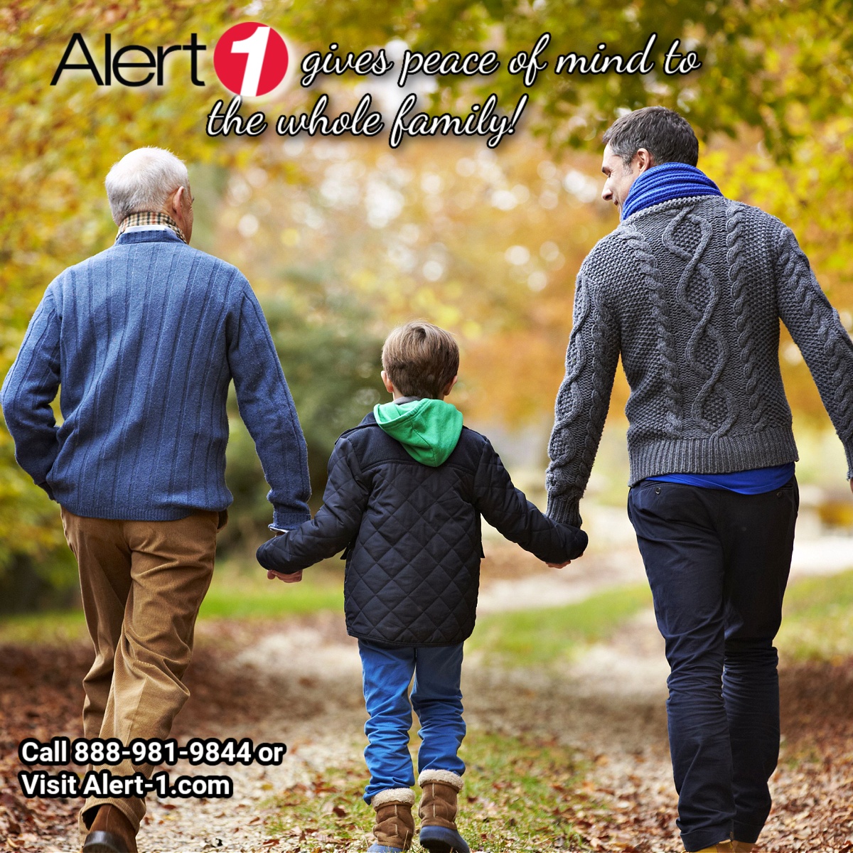Alert1MedAlert's tweet photo. Alert1 personal emergency response systems give peace of mind to the whole family! Knowing your loved ones are #safe and have access to fast help is #priceless. Call 888-981-9844 or visit https://t.co/lSvona8UMQ today to learn more.

#SeniorSafety https://t.co/Cm2Vpo4TDH