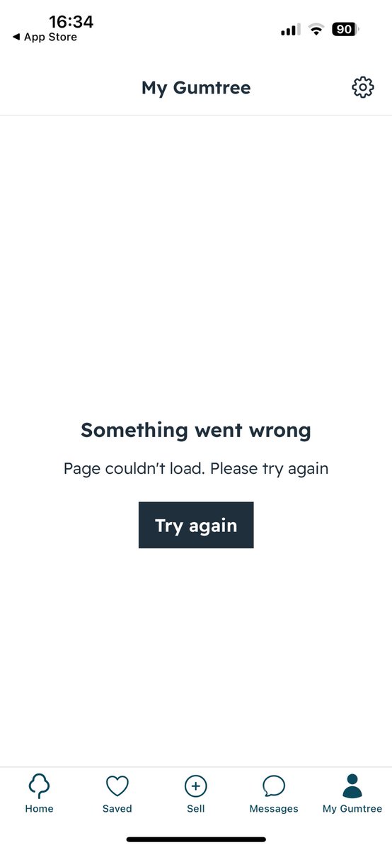 GaryBen72's tweet photo. ⁦@Gumtree⁩ - what’s going on with the app/website? https://t.co/Av0gHo4WqF