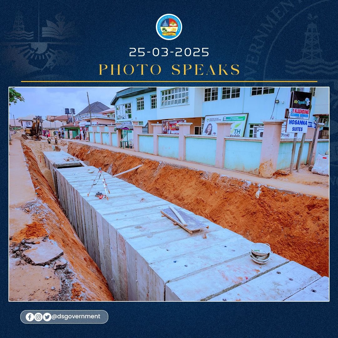 Progress on the Summit Road drainage project in Asaba! 🙌👏👏Governor Oborevwori's administration is tackling flooding head-on. Can't wait to see the positive impact on the community.

#MOREAGENDA
#AHOF
#paofc