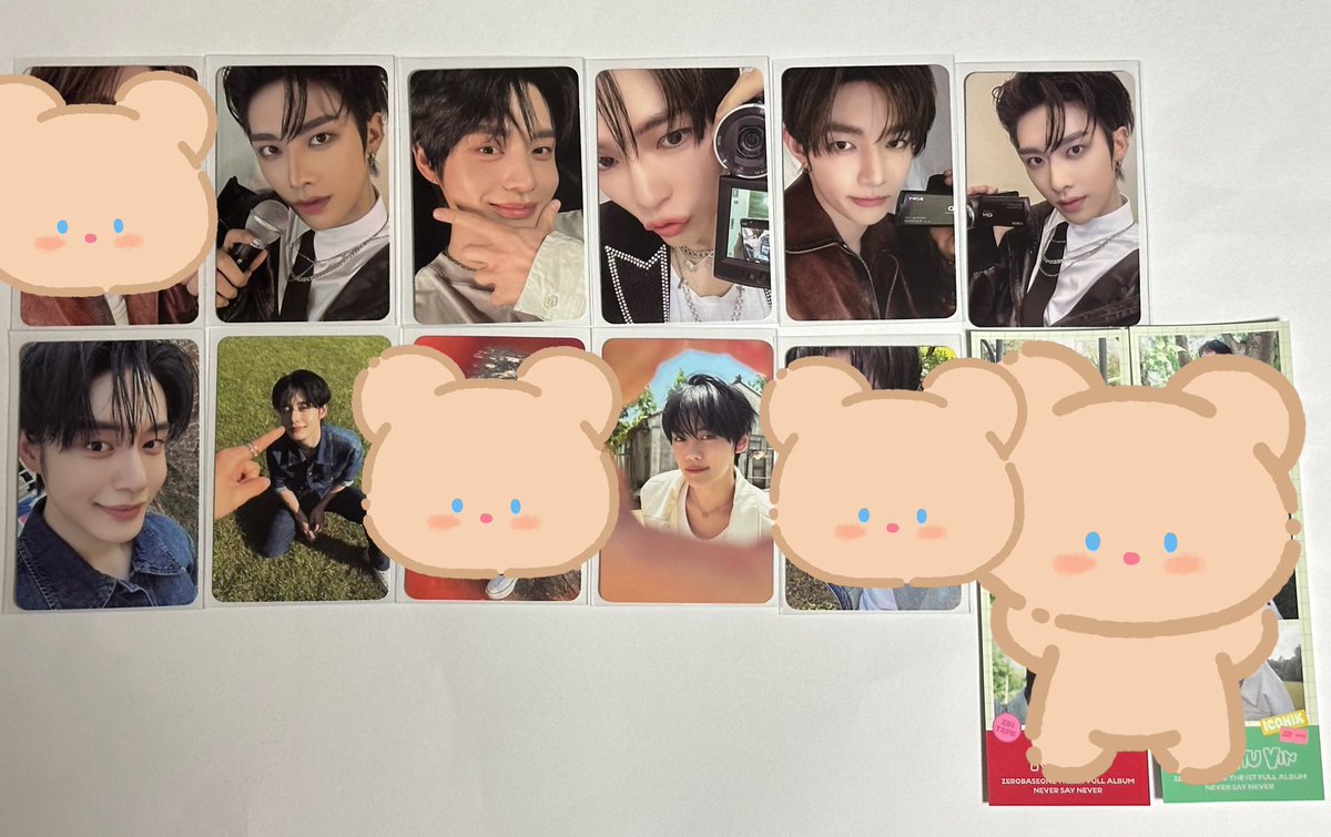 bchp14's tweet photo. ZB1 ゼベワン　トレカ　交換　封入

譲　PHOTOBOOK ver ICON ORDINARY 封入
ハンビン　ジウン　ジャンハオ　リッキー　ギュビン

求　同種封入　ゴヌク

📮同日発送の郵送交換　もしくは
10/2〜4 🇰🇷 10/29,30 埼玉 手渡し可能🙆‍♀️ https://t.co/FM2HmnkKiF