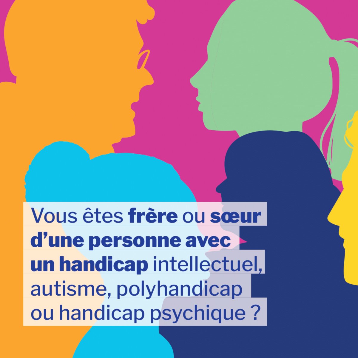 Unapei92's tweet photo. 📣 Vous êtes frère ou sœur d’une personne en situation de #handicap ?

🗣️Faites entendre votre voix en répondant à un questionnaire et contribuez à une #étude inédite de l’@Unapei_infos 👉 https://t.co/YNnnXMvNOJ

#Unapei #Inclusion #Autisme #Fratrie https://t.co/Il1eM1Tvab