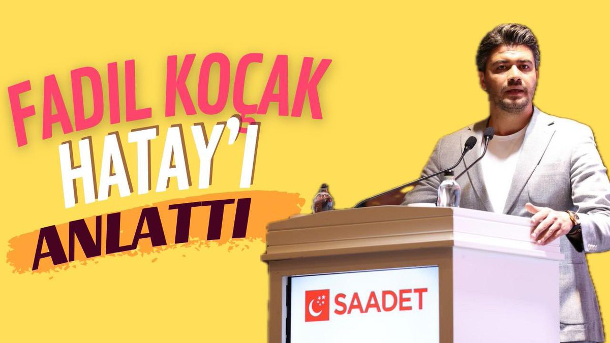 Saadet Partisi Hatay İl Başkanı Fadıl Koçak, TRend MEDYA’nın Canlı Yayında Konuştu.!

youtube.com/live/GJ8XsRoYY…

#hatay <a href="/fdlkck/">FADIL KOÇAK</a>