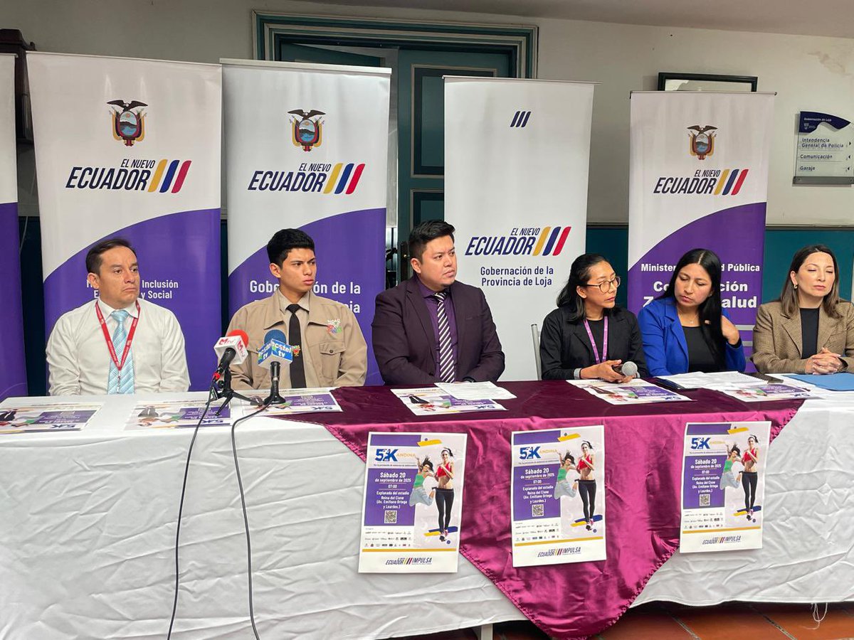 ECU911Machala1's tweet photo. 📢 #ECU911Loja se suma a la Semana Andina de Prevención del Embarazo en Adolescentes.

Desde el ECU 911 Loja reafirmamos nuestro compromiso con la protección de los grupos más vulnerables, trabajando de manera articulada con las instituciones del cantón para fomentar espacios seguros y con oportunidades para niñas, niños y adolescentes.

La Línea Única para Emergencias 9-1-1 también cuida de quienes más lo necesitan.

#ECU911BrindaSeguridadIntegral