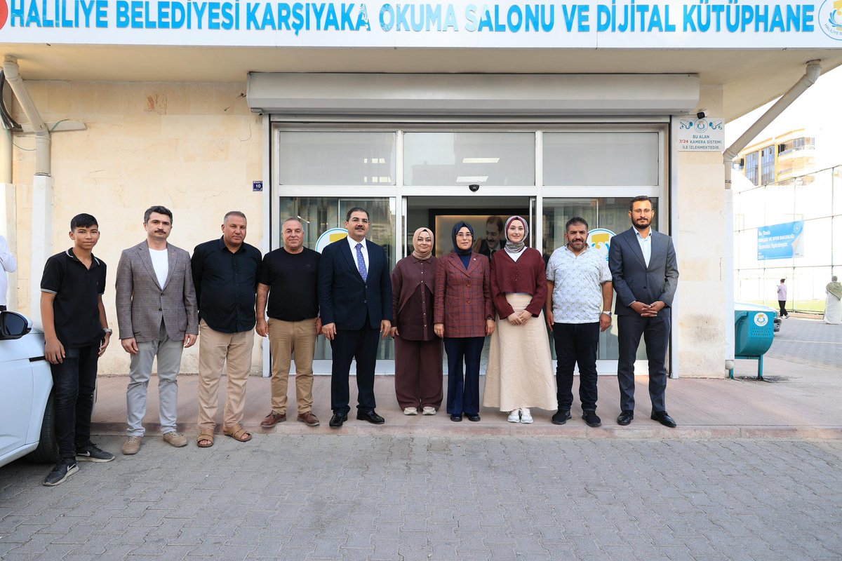 📚 Okuyan, gelişen ve sürekli ilerleyen bir Haliliye için belediyemizin kurduğu kütüphane ve okuma salonlarını ziyaret ettik.

Haliliye Belediye Başkanımız Mehmet Canpolat ile birlikte İbrahim Tatlıses Kültür Merkezi Kütüphanesi ve Karşıyaka Okuma Salonu &amp; Dijital Kütüphanesinde