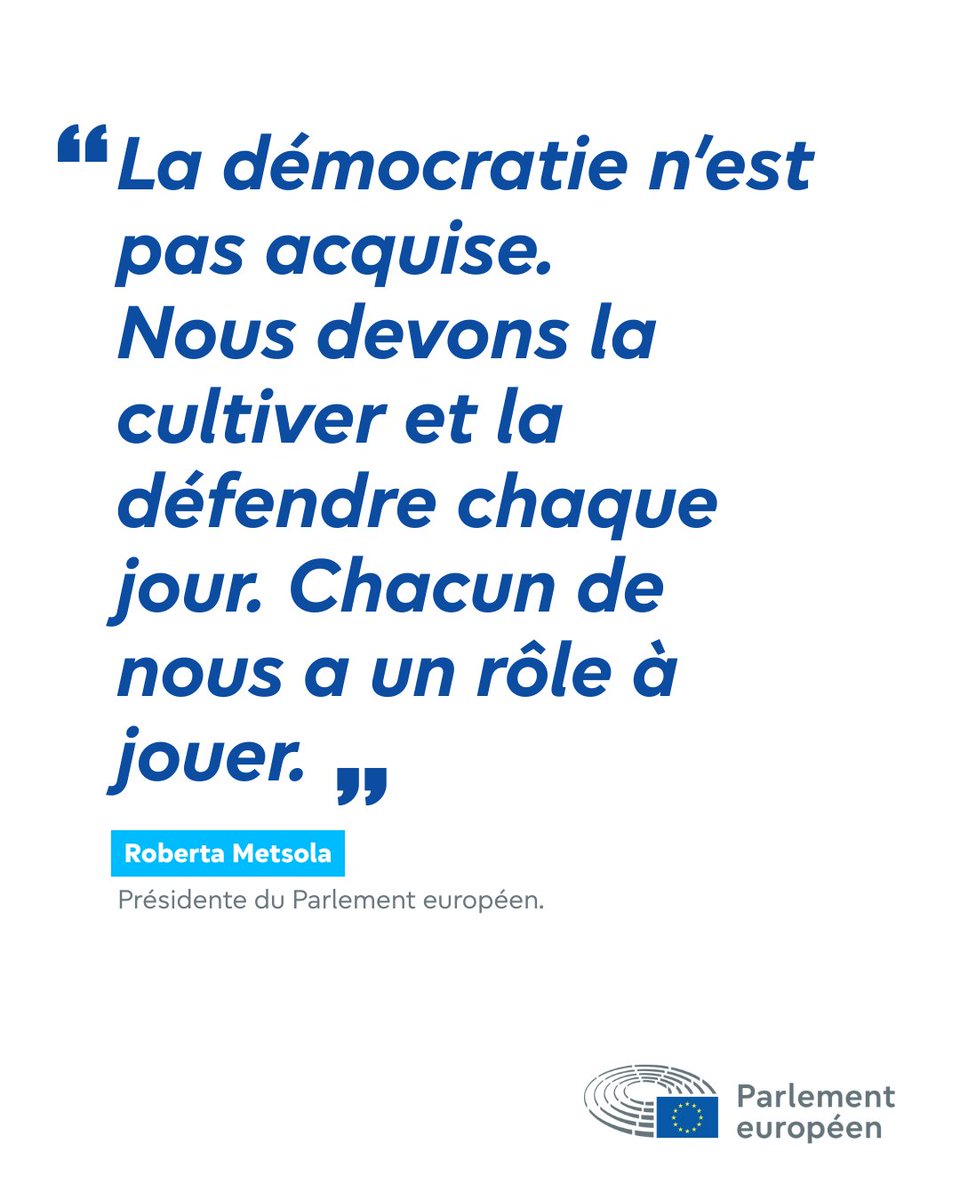 La démocratie est essentielle. Nous ne pouvons pas attendre la prochaine crise pour la défendre.
À l’occasion de la Journée internationale de la démocratie, le PE réaffirme son engagement pour la démocratie, en tant que seule institution de l’UE élue directement par les citoyens