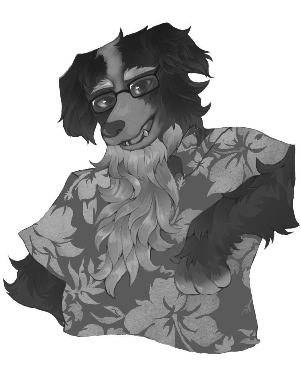 BinkiStudio's tweet image. Bernese mountain pupper 🏔️ Porpie 💕