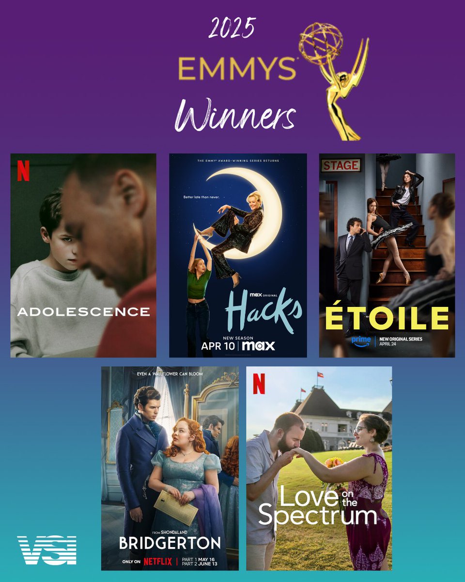 Congratulations to all the winners and nominees at this year’s Emmys! 🎉 A special shoutout to our clients Netflix, Warner Bros. Discovery, and Amazon Prime Video on their incredible wins! We’re proud to have played a part in localising titles including Adolescence, Bridgerton,