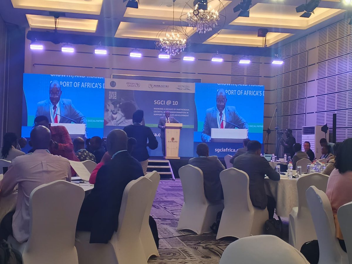 <a href="/SGCIAfrica/">SGCIAfrica</a> at 10year. Happy that the UNCST has been an active member of this family &amp; we are represented at the Meeting in Accra by our ED <a href="/MartinOngol/">Martin Patrick Ongol</a> and our national SCGI Coordinator <a href="/gsempiri1/">Geoffery sempiri</a>