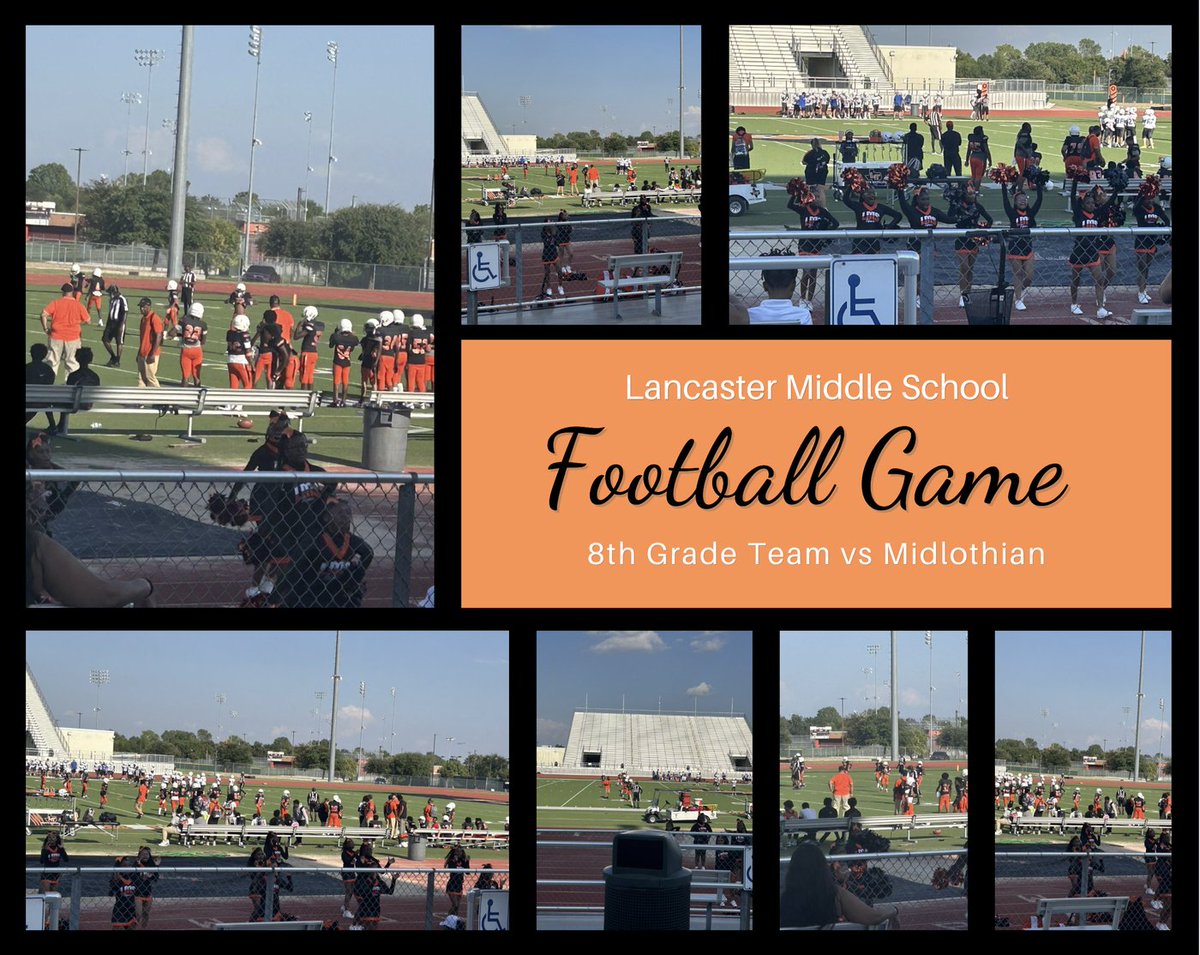 Shout-out to our LMS 7th &amp; 8th Grade Football Teams! 🏈🐯💪🏽💯 Proud of your hard work and teamwork on the field! Let's Goooo! #LMSFootball #GoTigers
