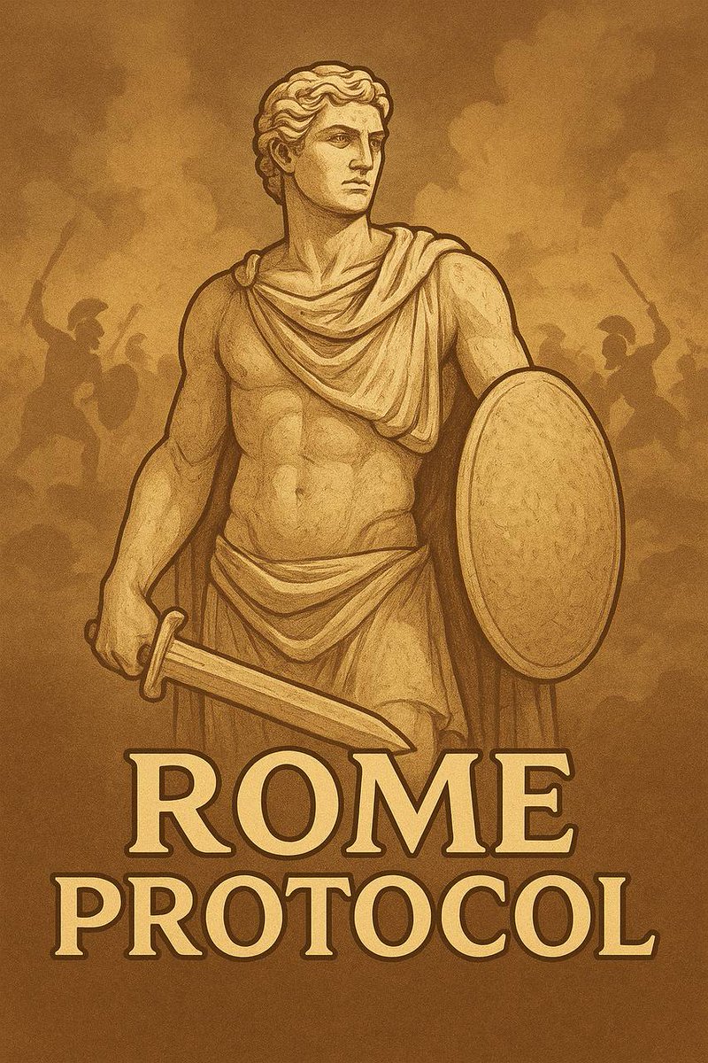 john_brc20's tweet image. I’ve grown deeply fond of @RomeProtocol  , and I wanted to express that passion through creating a design. Onward to #Rome !