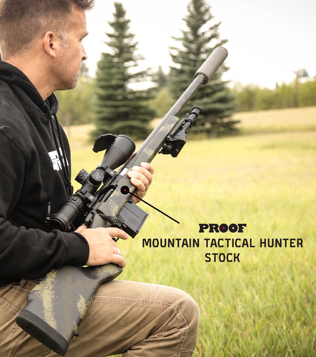 🚨Introducing the Mountain Tactical Hunter Stock🚨

proofresearch.com/stocks/