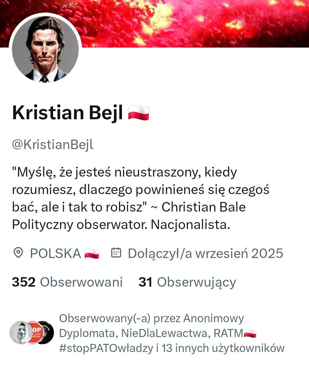 🇵🇱Polka🇵🇱 (@2025_ewapolka) on Twitter photo 🔴 UWAGA ‼️
Kto zna ten profil ?! 👇‼️
<a href="/KristianBejl/">Kristian Bejl</a>
⬇️
Najpierw napisał do mnie abym zrobiła zasięg, a gdy piszę mu aby uwiarygodnił swój poprzedni profil, ja tylko wspieram konta polecone lub jeśli sama znam, to w odwecie wyzwał mnie od najgorszych na DM. I zablokował. 👇 🔴 UWAGA ‼️
Kto zna ten profil ?! 👇‼️
<a href="/KristianBejl/">Kristian Bejl</a>
⬇️
Najpierw napisał do mnie abym zrobiła zasięg, a gdy piszę mu aby uwiarygodnił swój poprzedni profil, ja tylko wspieram konta polecone lub jeśli sama znam, to w odwecie wyzwał mnie od najgorszych na DM. I zablokował. 👇