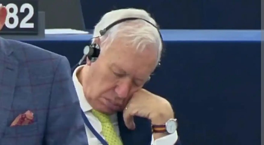 Este tío es eurodiputado.