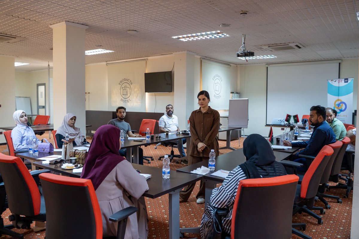 #Libya | Social entrepreneurship journey starts here 🚀
September kicked off strong with the WASLA project funded by GIZ: 18 trainers upskilled in social entrepreneurship ✔️
Next up → incubating 100 entrepreneurs so their ideas can grow and uplift vulnerable communities.