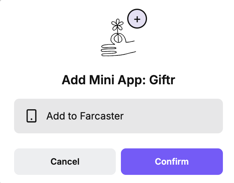 heygiftr's tweet photo. Mini app saved in @farcaster_xyz = you’re on the list

https://t.co/G6MldCnG8z https://t.co/WwIQFMktnt