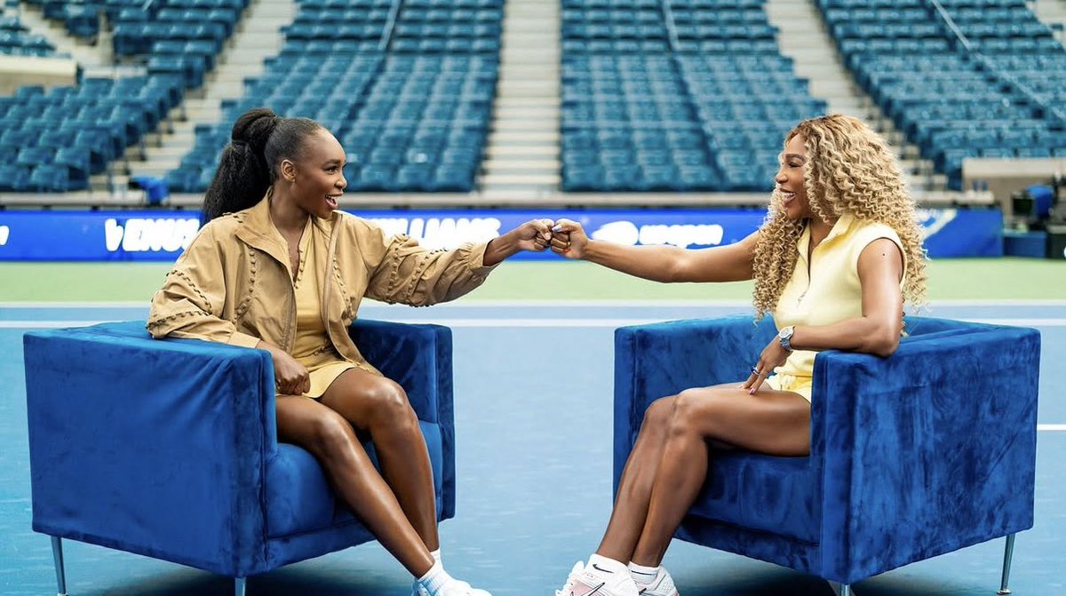 Serena and Venus Williams have partnered with X to launch a podcast called Stockton Street Podcast. The first episode airs Wednesday at 11am ET.