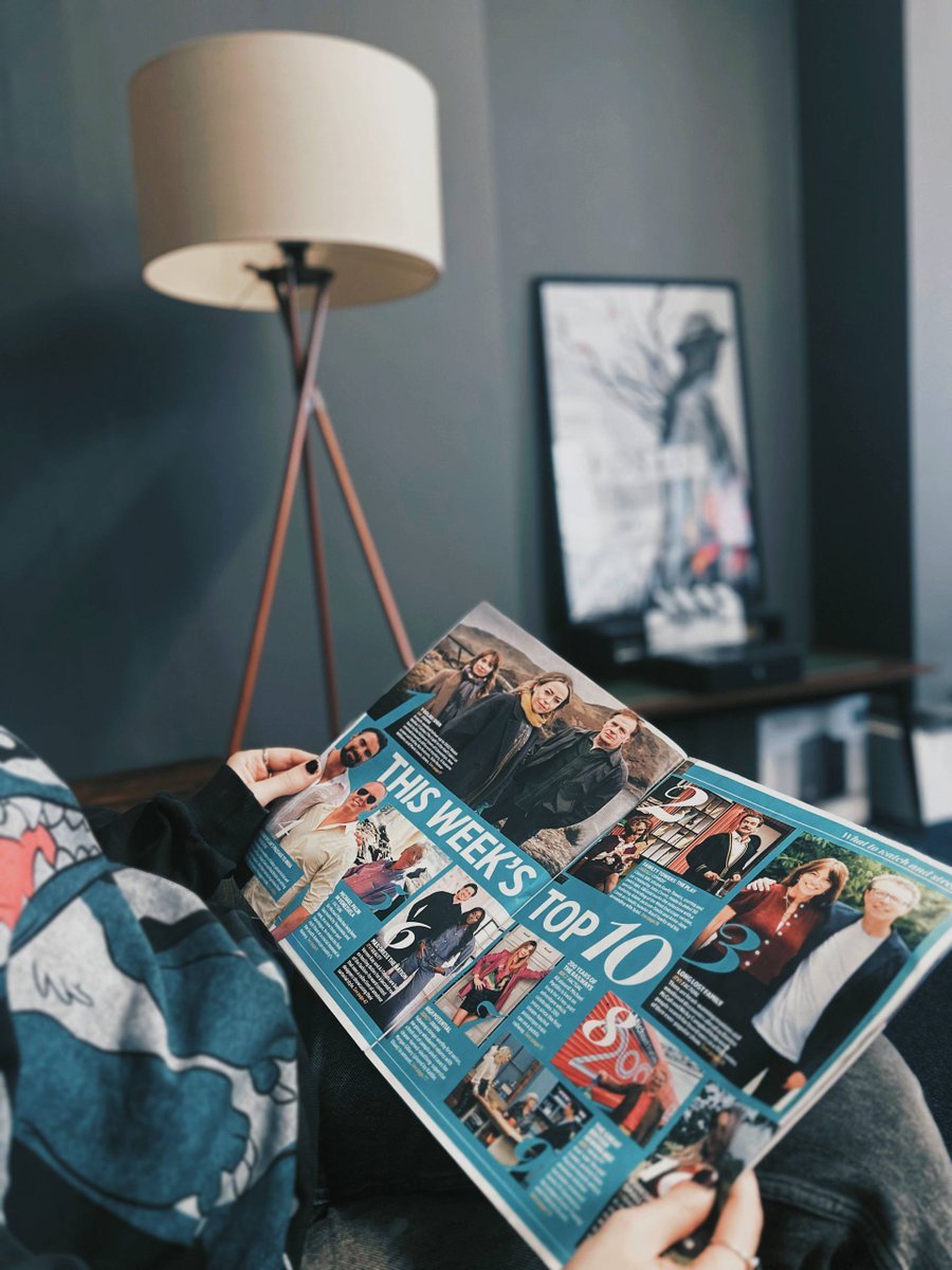 A bit of light reading this morning and what did we find?

#YGolauDŵr has hit the top spot in <a href="/tvtimesmagazine/">TV Times</a>'s  ‘This Week’s Top 10’ landing at NUMBER ONE! 🥇