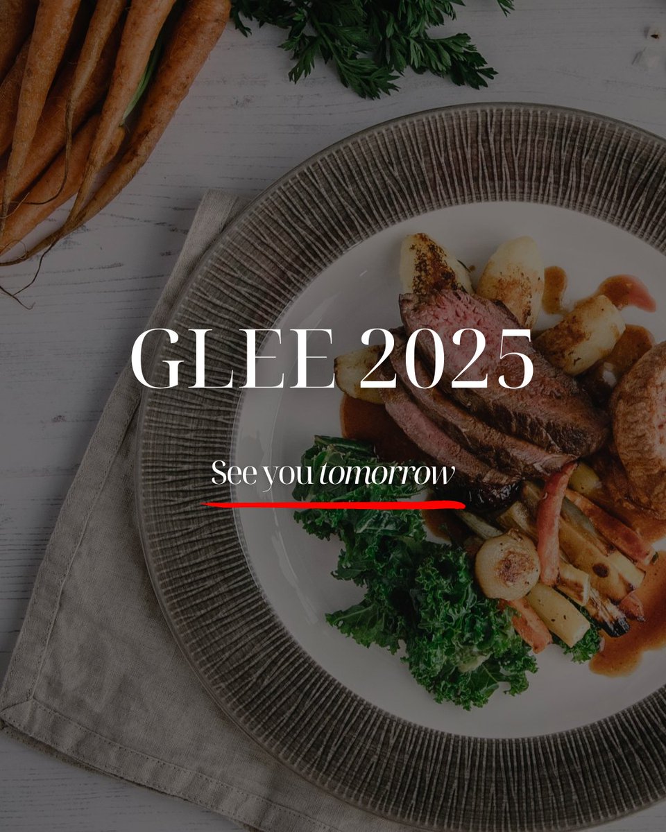 GLEE 2025 kicks off tomorrow at NEC Birmingham, and we're very excited to meet everyone.

There is still time to book your meeting and discuss how we can help enhance your garden centre's food offering.

📎 Book your meeting bit.ly/4li8Juc 

#GLEE2025 #TheFullRange