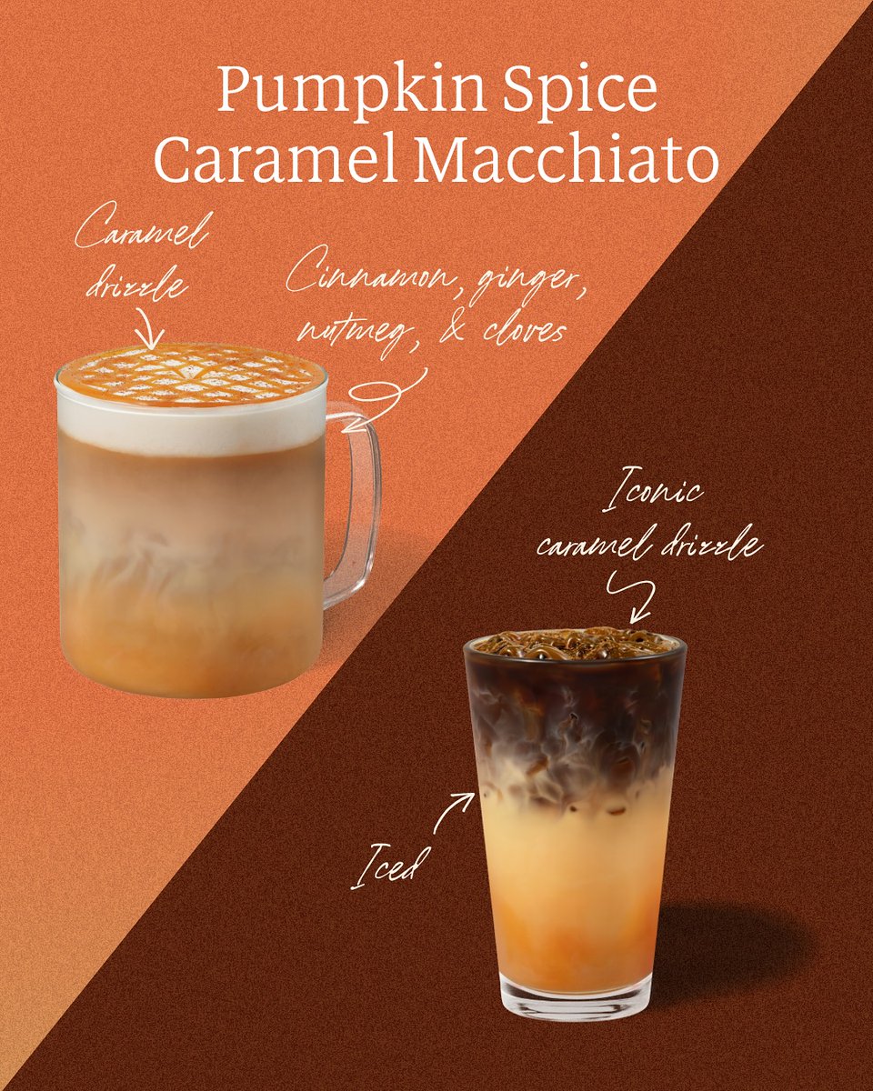 Autumn is served at <a href="/Starbucks/">Starbucks</a>.Check out all the good stuff coming your way 🍂

What are you most excited to try? 🥳

#LoveLeam #Leamington #VisitLeam #DiscoverLeam