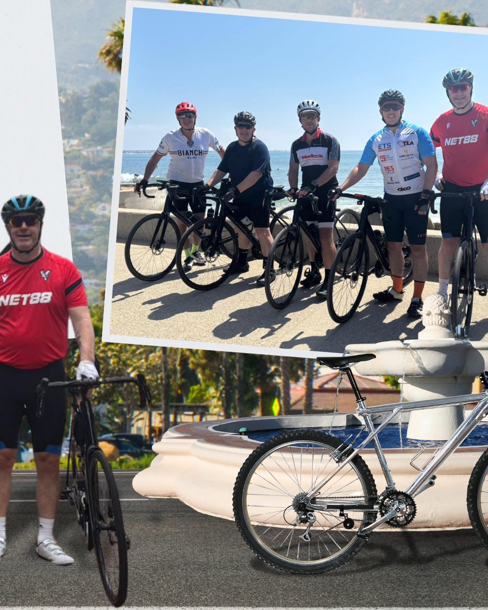 phaseelectrical's tweet image. Update from Dan’s Ride 🚴‍♂️
Day 3 completed! 🙌
Much nicer conditions today as Dan took on a beautiful stretch down the coast from Santa Barbara, covering just under 50 miles. 🌊🚴
#DeathValleyToLA #PhaseElectrical #CycleChallenge