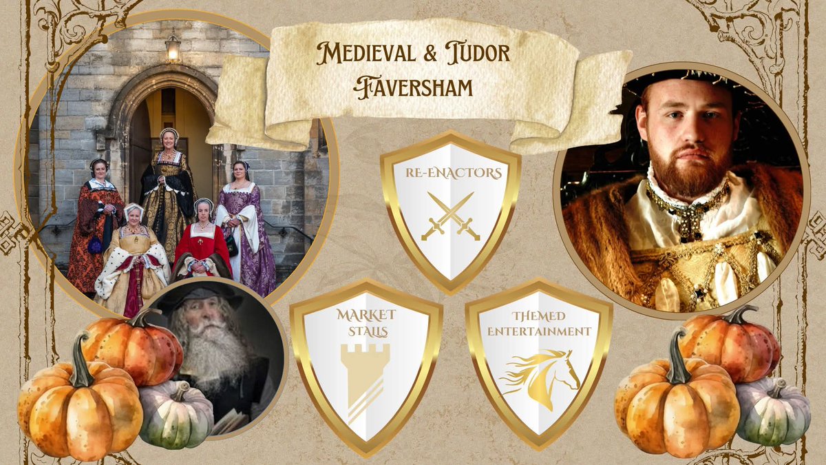We're looking forward to joining in the fun at "Medieval and Tudor Faversham" on Sunday 28th September 10-3 in the Market Place. 

#favershamcharters #medieval #tudor #visitfaversham