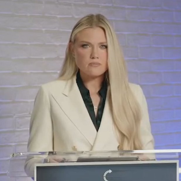 Charlie Kirk's wife has that Michelle Obama big energy....