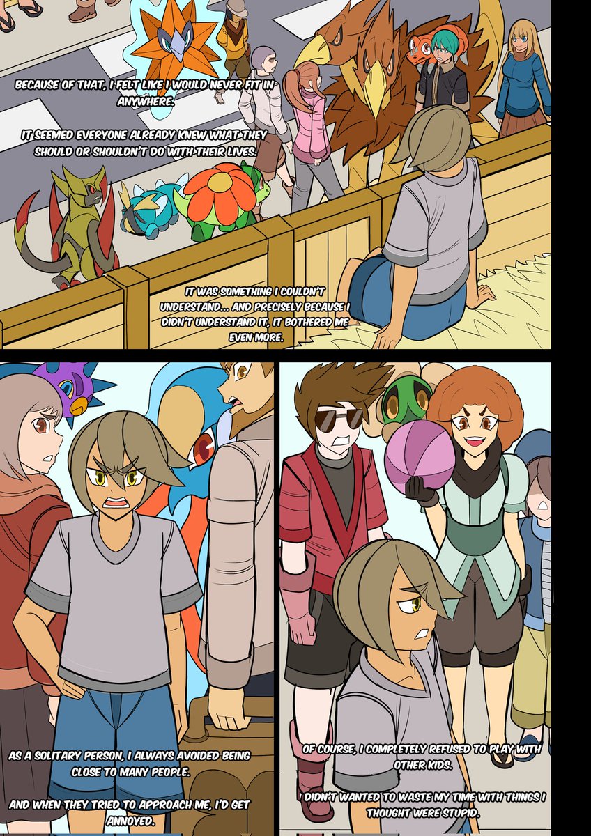 A Bug Catcher Can be a Champion!?

Chapter 2 - 1-2 Pages - reading from left to right

Last week i get do 2 pages, i hope get do more in this week 😅

If you want i continue it - RT + ❤️ help a lot ;3

Here the first chapter: ^^
m.tapas.io/episode/3645613

#comic #drawing
