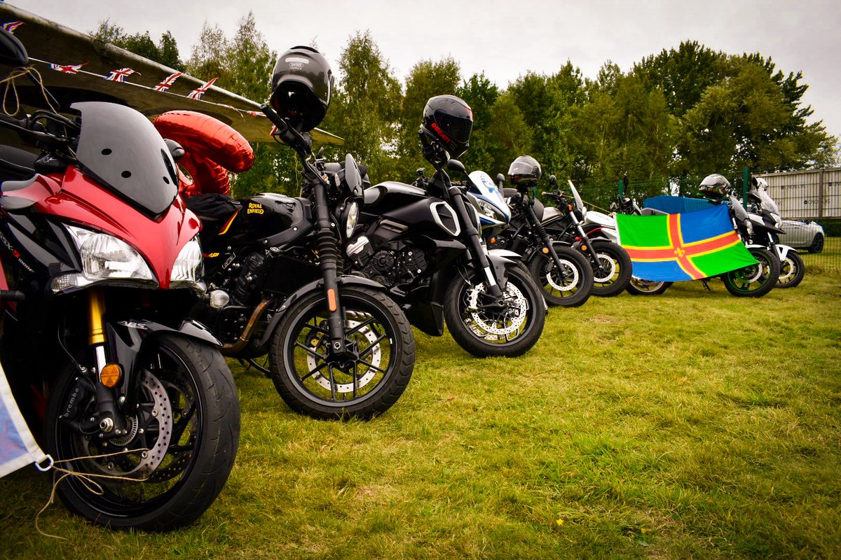 AvrilPorter's tweet photo. @peter_levy @looknorthBBC Lincolnshire’s Girls Ride Out Motorcycle Group celebrated our 6th birthday this weekend at the fab Thorpe Camp near Tattershall. Started by Roch Hall, she’s grown the group to several hundred members, meeting on a monthly basis for a ride out together. https://t.co/yYWLGSKhjm