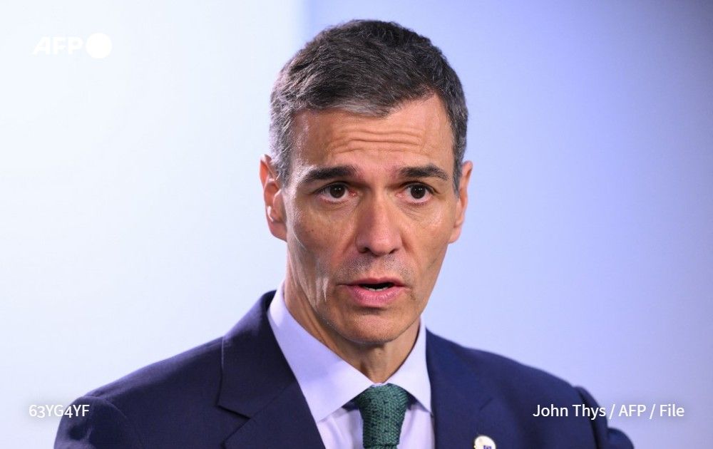 🇪🇸 Spanish Prime Minister Pedro Sanchez has called for Israel to be barred from international sport over the Gaza war, after pro-Palestinian protesters forced one of the biggest cycling races to be abandoned. 
➡️ u.afp.com/SPM7