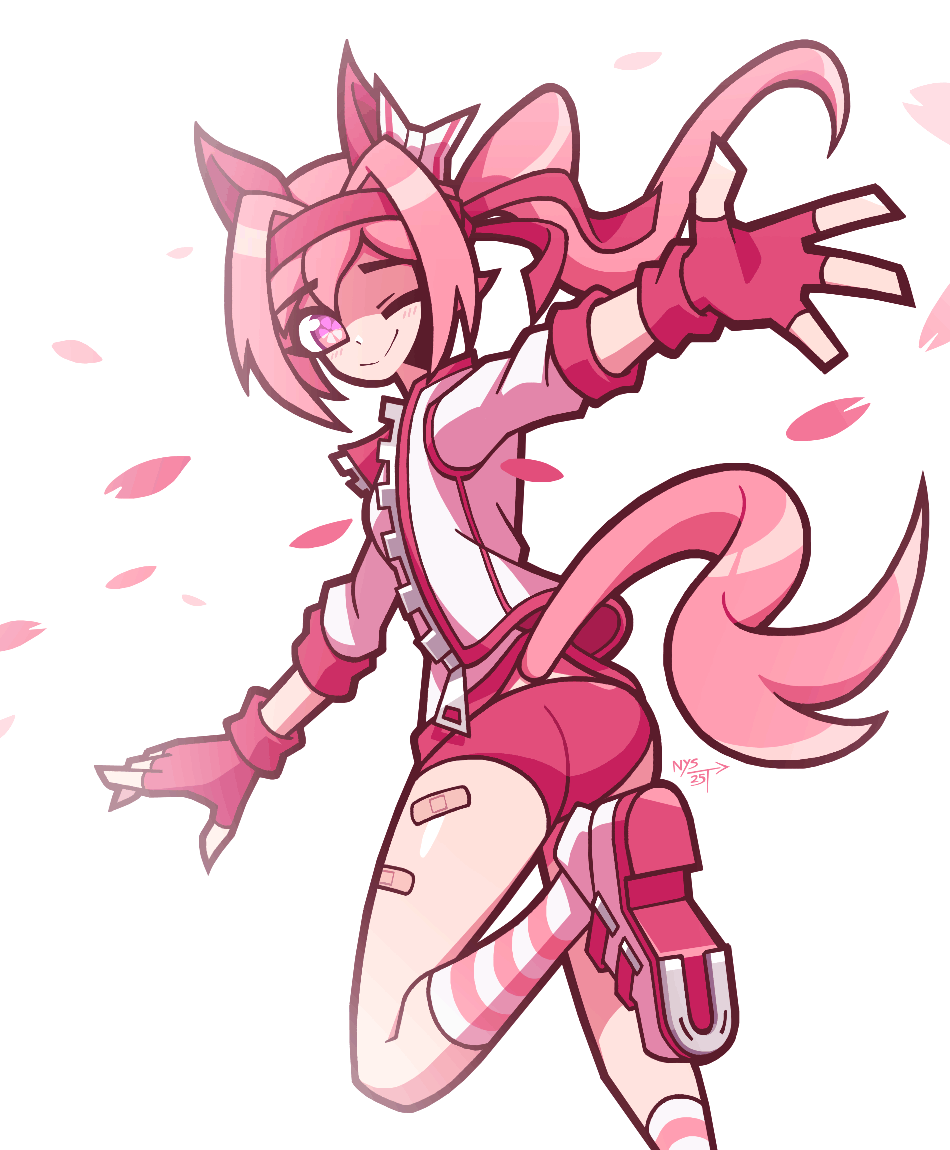 NY_Sagittarius's tweet image. she won in my heart
#umamusume #haruurara