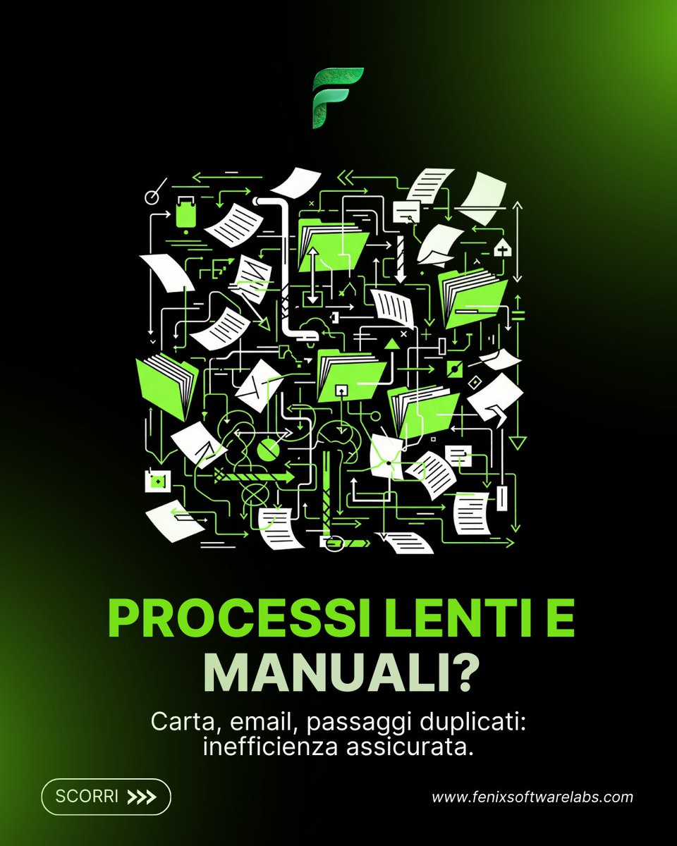 fenixTechLabs's tweet image. Carta, email e passaggi duplicati?
Con Fenix digitalizzi ogni processo e ottimizzi il tempo del tuo team.
#digitalizzazione #automazione #FenixSoftwareLabs #workflow #processiaziendali
