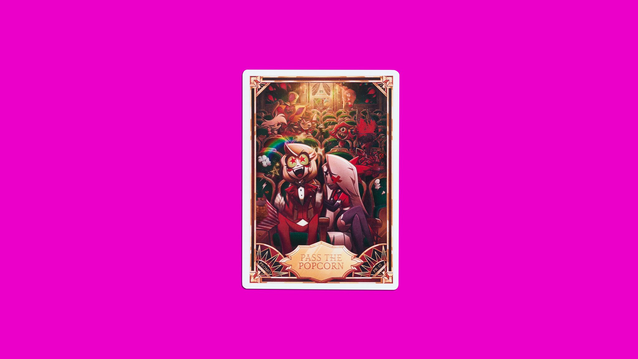 【新品 未開封】ハズビンホテル プロモ カード PR-10 SING ALONG Hazbin Hotel Trading Card - Sing Along Promo ( PR-10 ) Foil