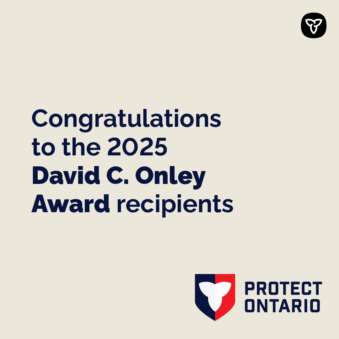 Congratulations to the recipients of this year’s David C. Onley Award for Leadership in Accessibility!

This award recognizes exceptional individuals who go above and beyond to improve #accessibility for people with disabilities. 

news.ontario.ca/en/release/100…