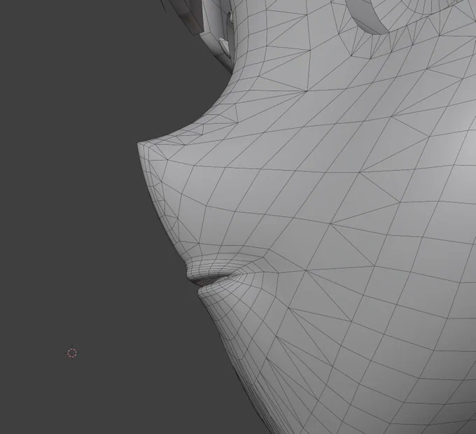 【VRC向けアバター制作日記】 本日は、只々美しい唇を求め続けていました…………… #b3d
