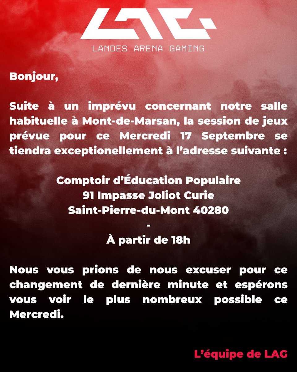 Landes Arena Gaming (@landesarena) on Twitter photo 