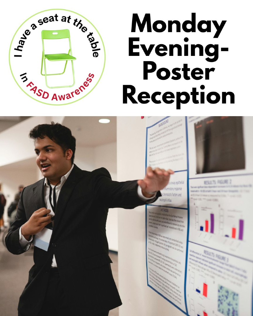 FASDUnited's tweet image. ✨ The Poster Reception is happening this evening! This event brings together attendees from across backgrounds and career areas for a powerful professional development opportunity. 

Tag @FASDUnited  
Use #FASDAM2025

Access the Schedule ➡️ bit.ly/FASDIMPACTWEEK

 #FASDAware