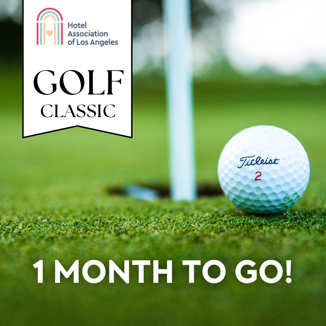 The countdown is on - just 30 days until the 2025 HALA Golf Classic at the beautiful Industry Hills Golf Club! 
 
🏌️‍♂️ Register now to secure your spot on the green! members.hotelassociationla.com/event/2025-gol…