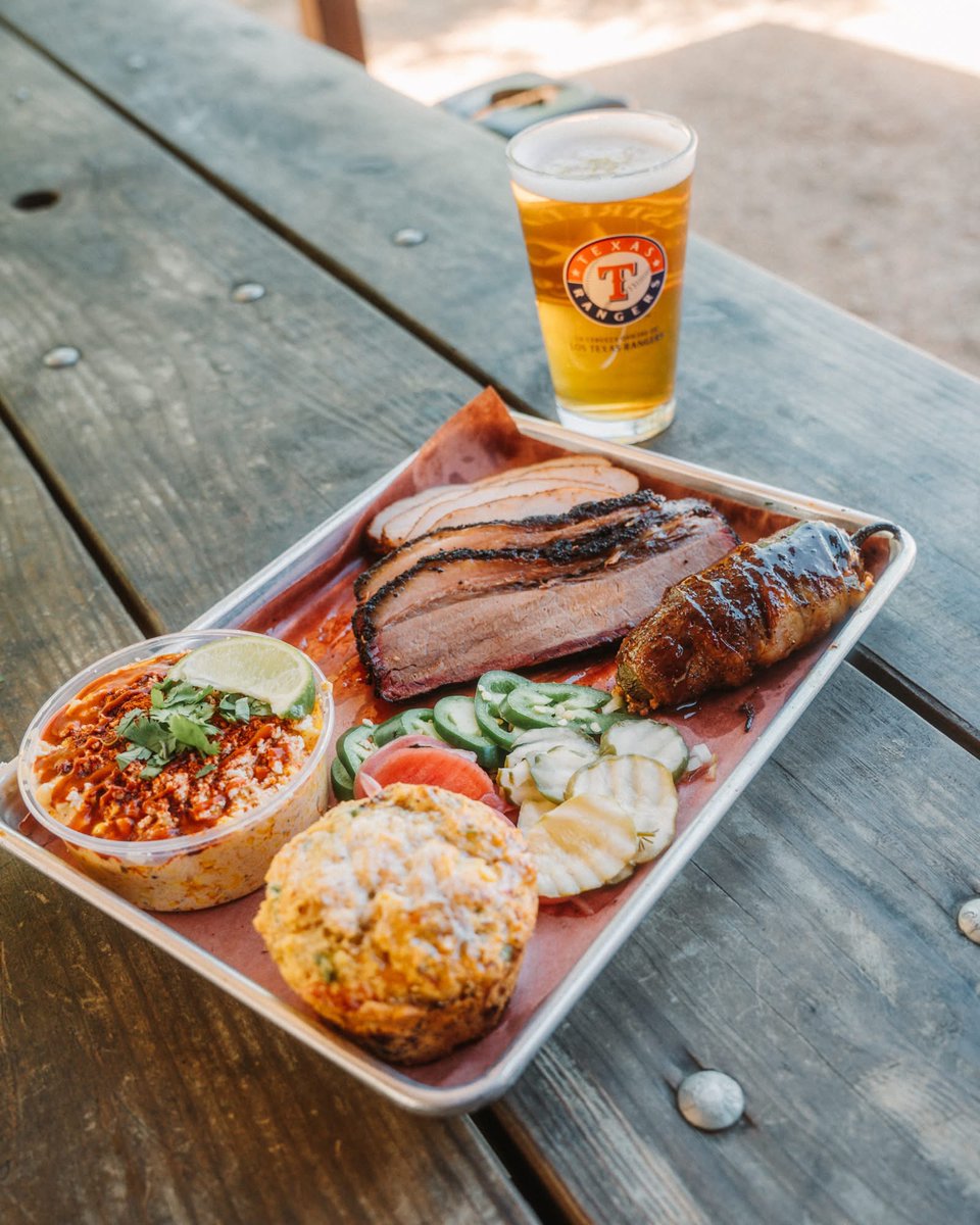 Plenty of patio space to come watch the @rangers play the Astros tonight! We will have the game on the patio TVs as well inside of @haytersbar.