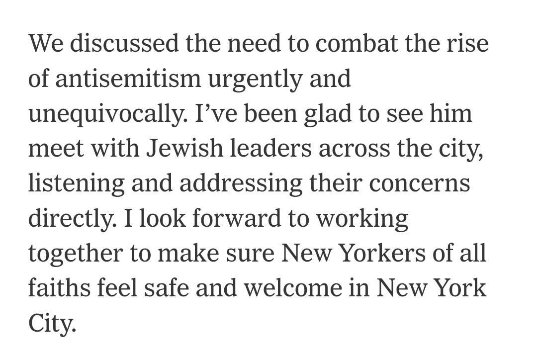 nytimes.com/2025/09/14/opi…

To tell my community that <a href="/ZohranKMamdani/">Zohran Kwame Mamdani</a> has been addressing our concerns directly is an intelligence-insulting level of gaslighting. The guy who still cannot bring himself to simply condemn the phrase "globalize the intifada" is far from addressing our