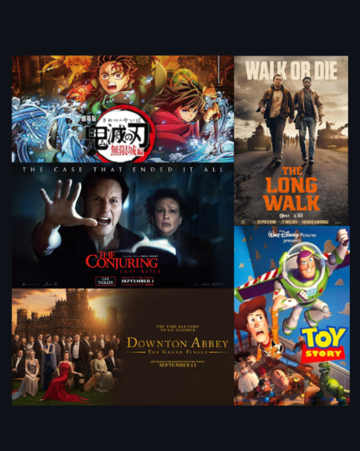 ReelMitten's tweet photo. 🎟️ Reel Receipts – Sep 12-14

Weekend Box Office Results
 🔥 Demon Slayer: Infinity Castle – $70M 🇺🇸 / $352.9M 🌎
 👻 The Conjuring: Last Rites – $26.1M 🇺🇸 / $332.8M 🌎
 👑 Downton Abbey: Grand Finale – $18.1M / $30.3M 🌎
 🚶 The Long Walk – $11.5M 🇺🇸
 🍿 Toy Story (2025 re-release) – $3.5M/ $5.2M 🌎