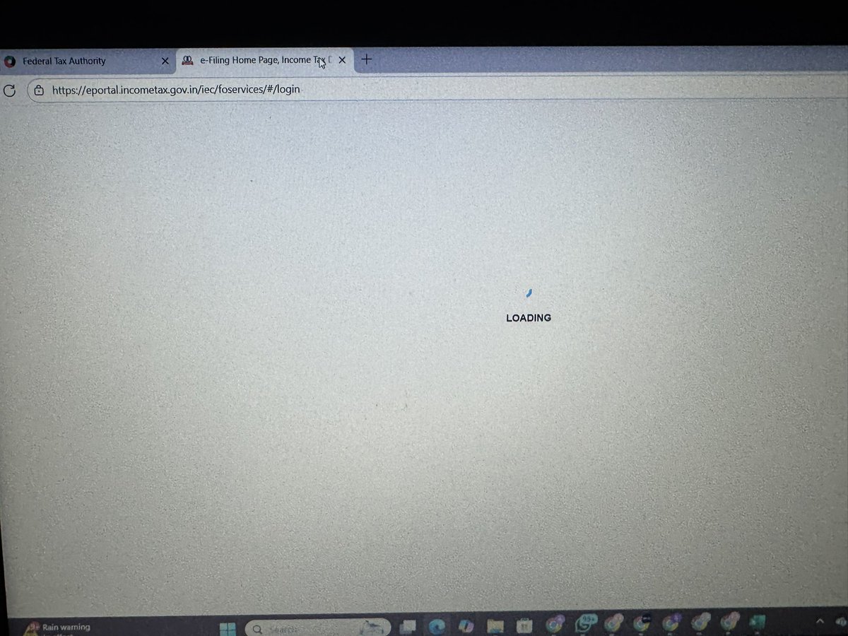 Arzun_foodie's tweet image. Fastest way to waste your time in 2025? Open the Income Tax portal. ⏳
@IncomeTaxIndia 

 #ITRDeadline #IncomeTax #itrduedateextension #ITRFilling #itrfiling2025