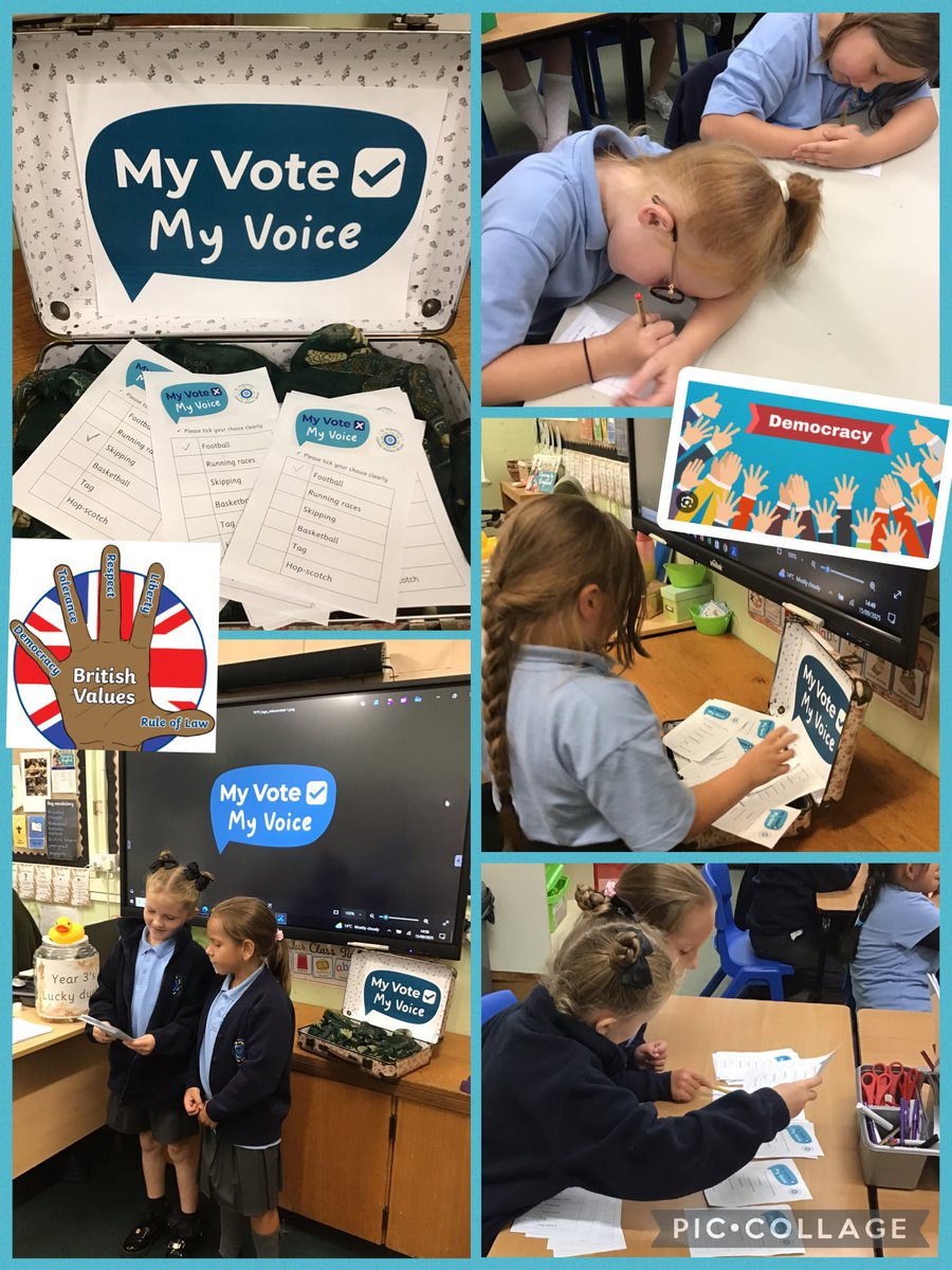 StAugustinesCPS's tweet image. Today is international day of democracy and in Year 3 we have been learning what democracy means and why it matters. We held a class vote, ballot papers have been counted &amp;amp; the results are in! #StAugustinesBritishValues #StAugustinesPersonalDevelopment