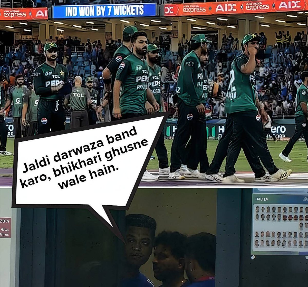This scene will remain forever iconic..🙏😂🇵🇰
#indvspak2025