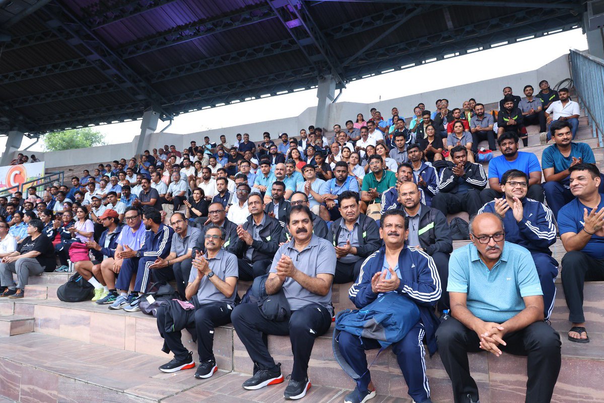 DirHR_HPCL's tweet photo. A grand conclusion to the 19th All India Inter Unit Sports & Games Tournament in Bhopal! Congratulations to the winners and heartfelt appreciation to all participants for their passion, discipline and true sportsmanship. The energy and camaraderie displayed reflected the spirit of #KheloHP—unity, diversity & excellence in action
#HPCL #Champions #Sports