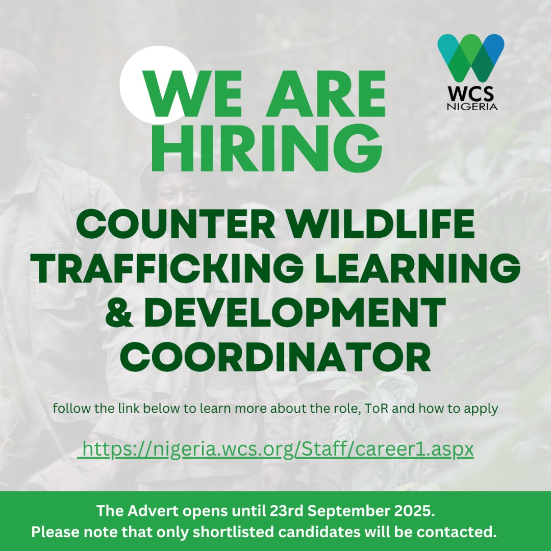 WCS Nigeria 💚 tweet media