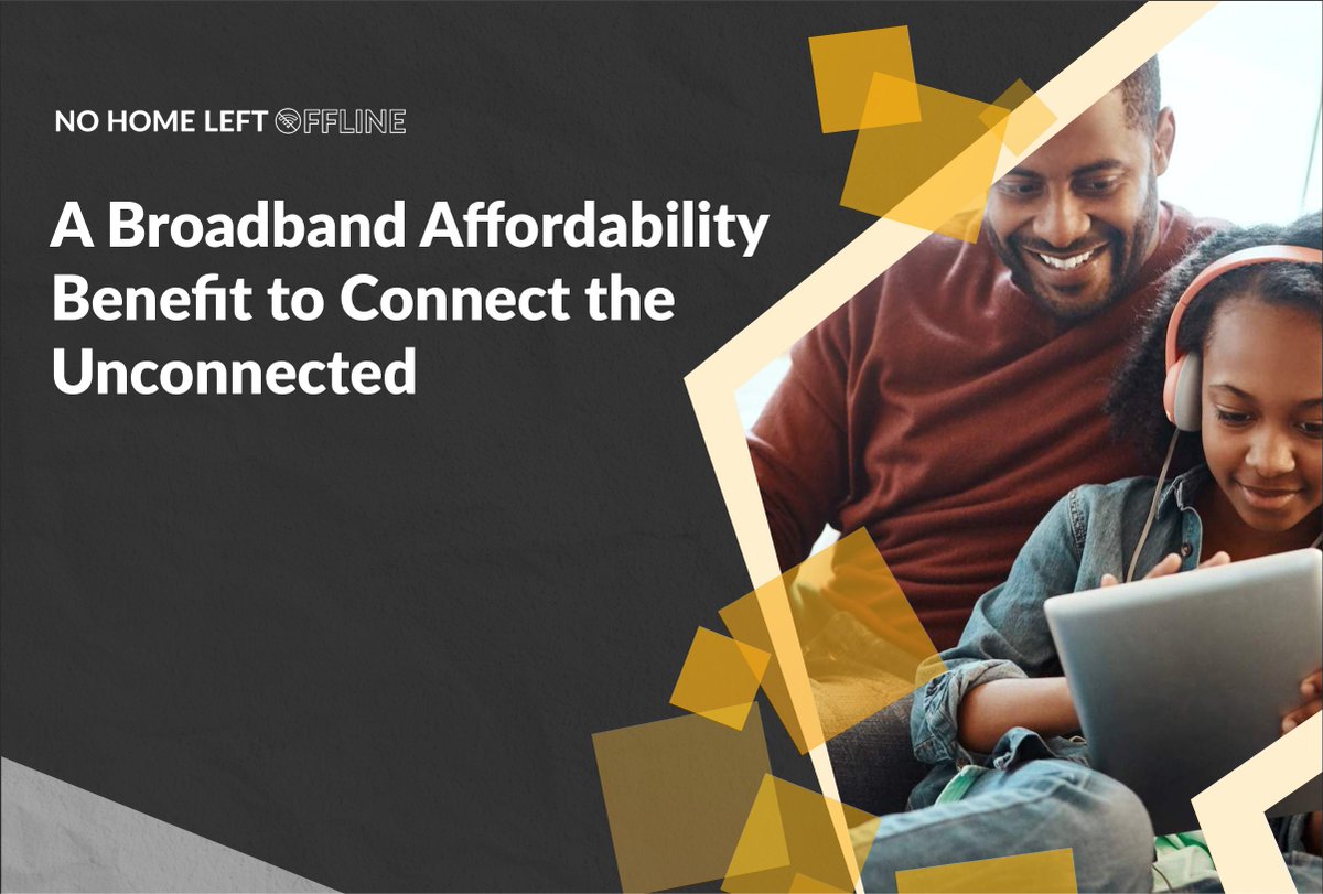 The broadband affordability gap remains one of the primary inhibitors of access to economic security and opportunity in our nation today.

Closing it is a national priority.

bit.ly/3OSe90Y