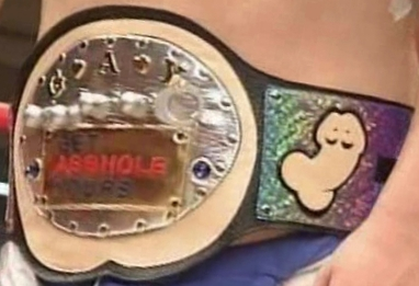 TitlesWrestling's tweet photo. The DDT GAY World Anal Championship

From June 17, 2005 to June 27, 2010

Last held by @dandieno https://t.co/X1u5d6lKxO