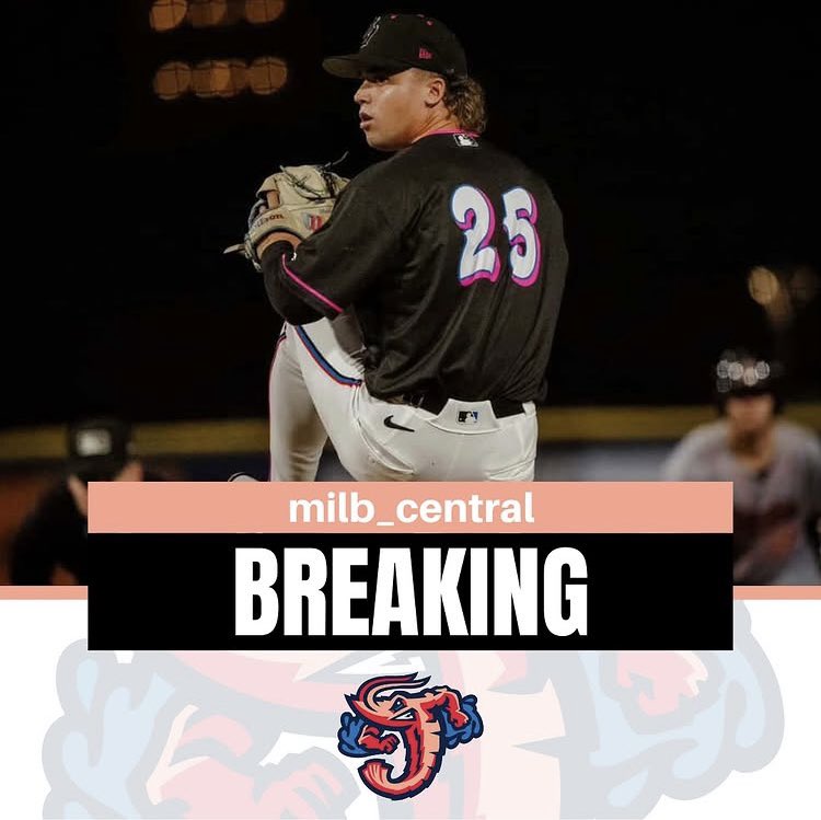 NAIABall's tweet image. 🚨 BREAKING 

The Miami Marlins are promoting 2024 Southeastern (FL) alum Colby Martin to AAA Jacksonville Jumbo Shirmp 

Martin has made a quick rise in the minor leagues across 4 levels in 2025 after posting a 2.57 ERA in 10 appearances for AA Pensacola Blue Wahoos